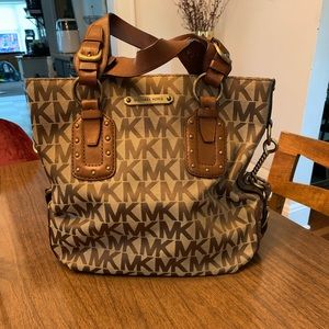 MK signature bridle handbag